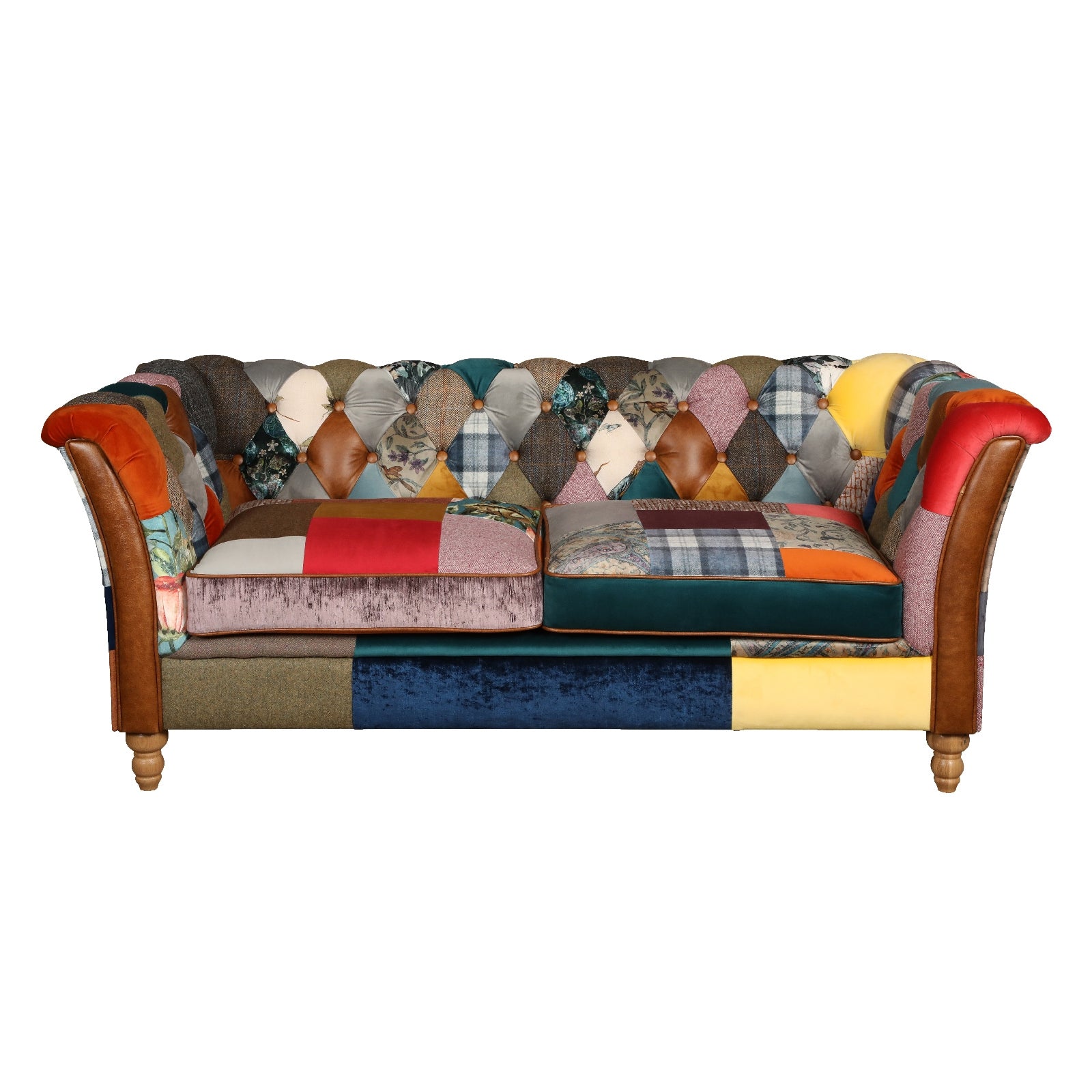 Patchwork 2 Seater Sofa